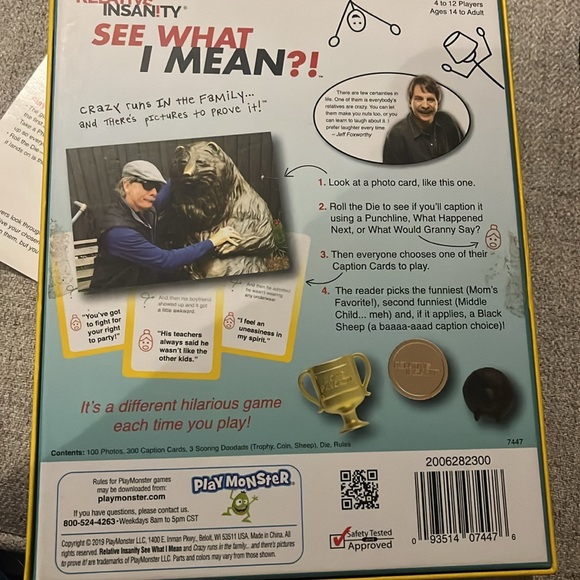 See What I Meab board game.  Brand new. - Picture 4 of 4